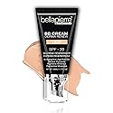 Bellapierre BB Cream SPF 20 - Mineral Sunscreen & Liquid Foundation, Lightweight Face Moisturizer with Buildable Coverage, Matte Finish, Non-Toxic