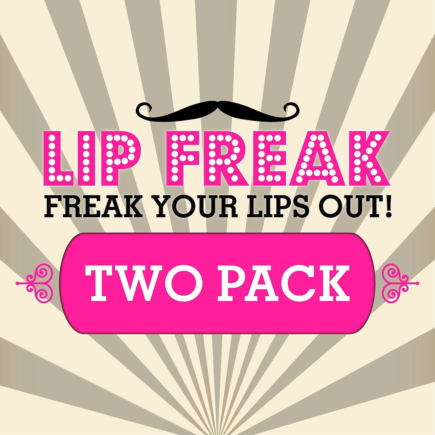 Doctor Lip Bang's BUZZING Lip Balm - Lip Freak - 100% All Natural - Cruelty Free - Berry Sinister - 2 Pack Beauty and Personal Care Doctor Lip Bang's