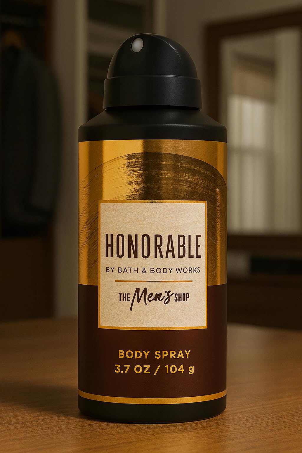 Bath & Body Works Honorable Body Spray 3.7 fl oz - Leather, Crisp Pear & Warm Patchouli - All?Over Men's Fragrance Mist