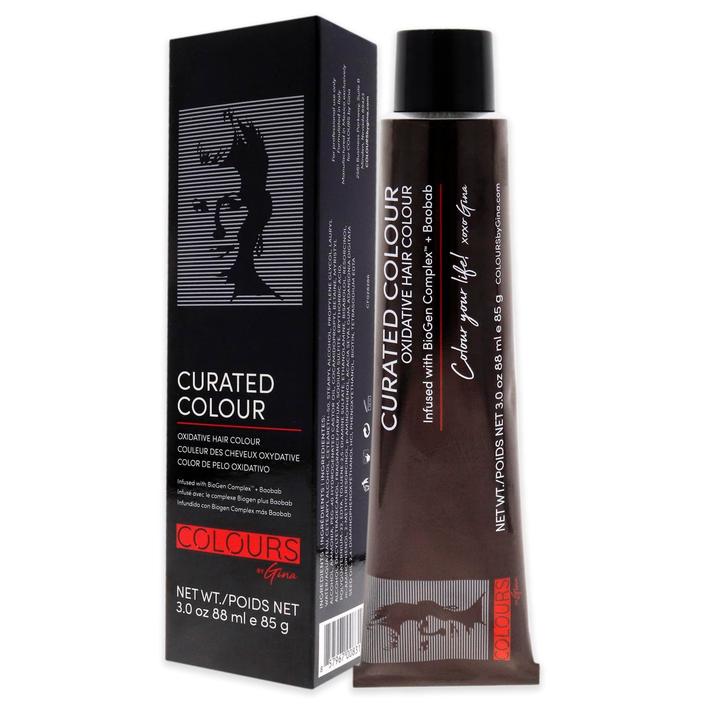 Colours By Gina Curated Colour - 10.21-10VB Extra Light Violet Blonde by Colours By Gina for Unisex - 3 oz Hair Color