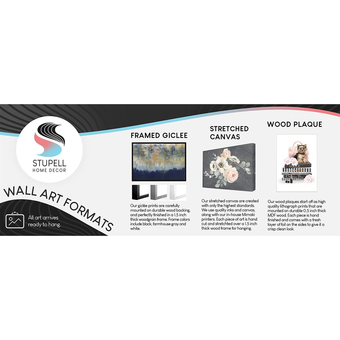 Stupell Industries Glam Mascara Lashes Makeup Wood Wall Art, Design by Alison Petrie