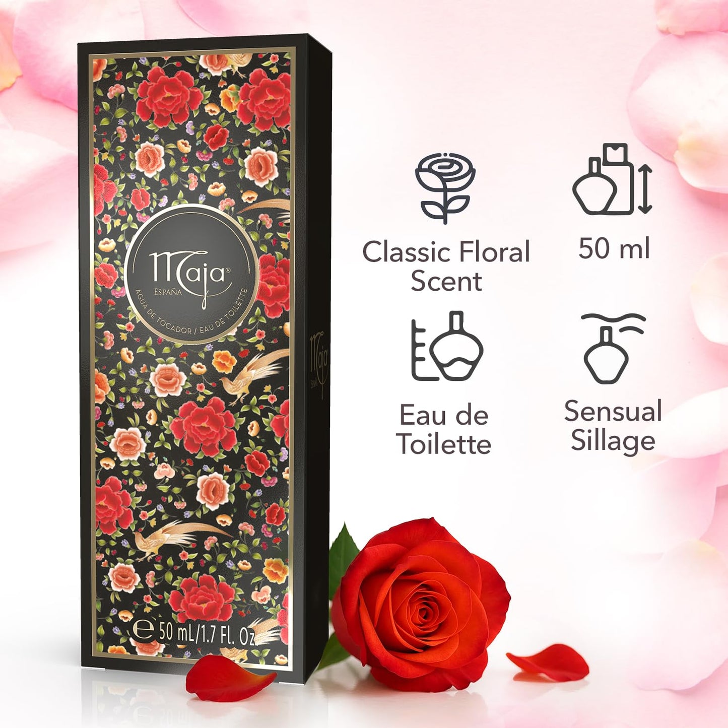 Maja Cologne, Oriental Fragrance, 1.7 FL Oz, Botte Spray