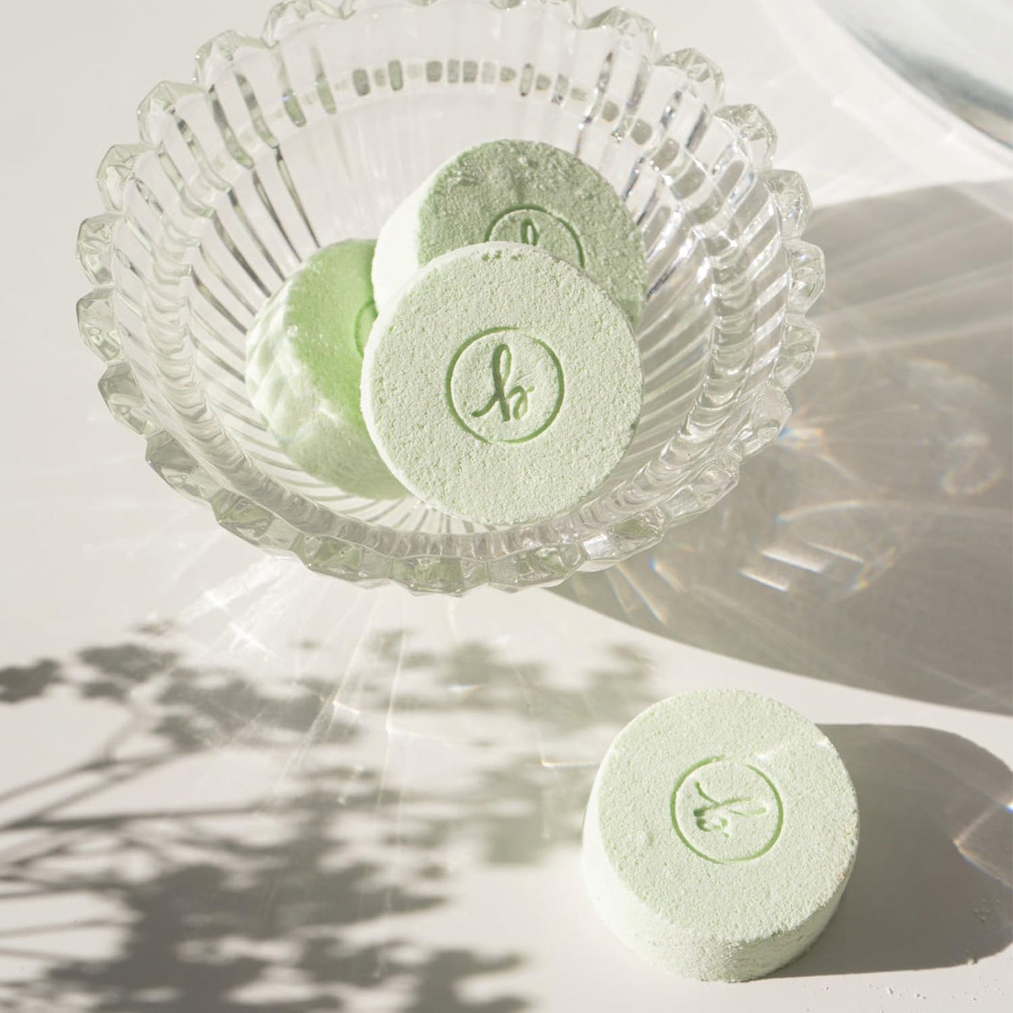 Bonblissity Mini Bath Bombs for Women, 8 pcs - Fresh Lemongrass Scented Fizzies, Multipurpose Moisturizing Bath Bomb, Shower Steamer, or Foot Soak…