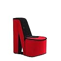 ORE International HBB1832 High Heel Shoe Hidden Jewelry Box, Red Velvet, 9"