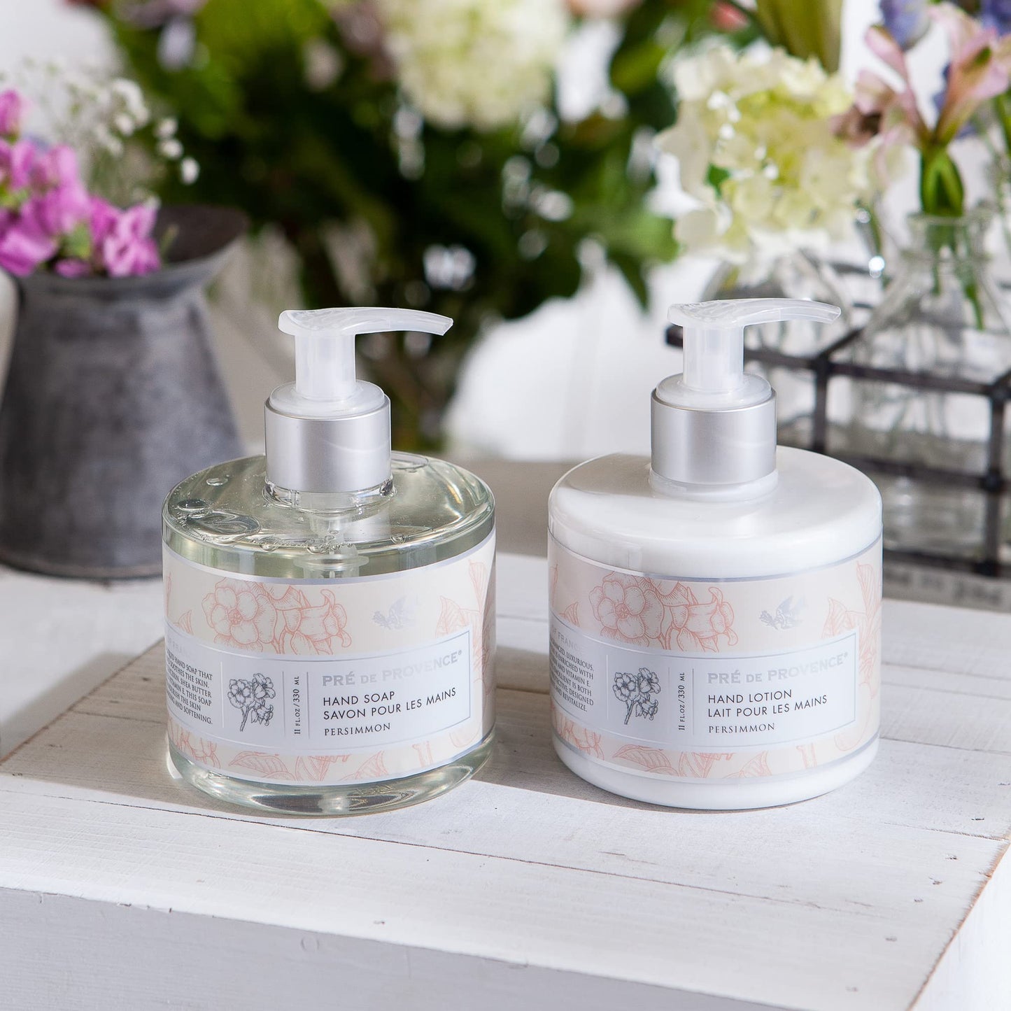 Pre de Provence Collection Liquid Hand Soap, Sooths & Softens while Cleansing, Enriched with Shea Butter, Vitamin E & Glycerin, Soft & Soothing, 11 fl