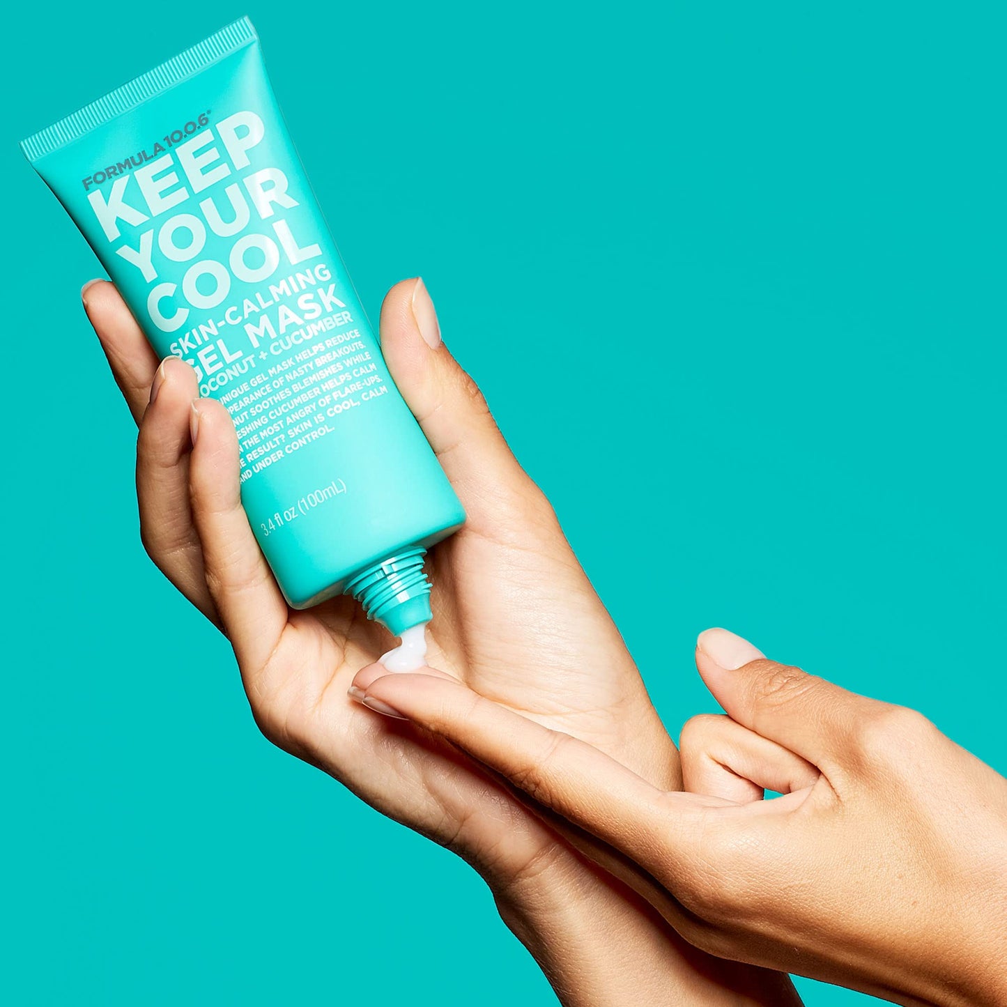 FORMULA 10.0.6 - Keep Your Cool Skin-Calming Gel Mask that Soothes Blemishes and Calms the Skin 3.4 fl oz (100ml)
