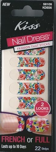New Kiss Nail Dress Fashion That Sticks French or Full - 58109 Retro Beauty & Personal Care KISS