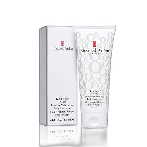 Elizabeth Arden Eight Hour Cream Intensive Moisturizing Body Treatment, Hydrating Lotion for Dry Skin, Made with Shea Butter & Glycerin, 6.8 oz