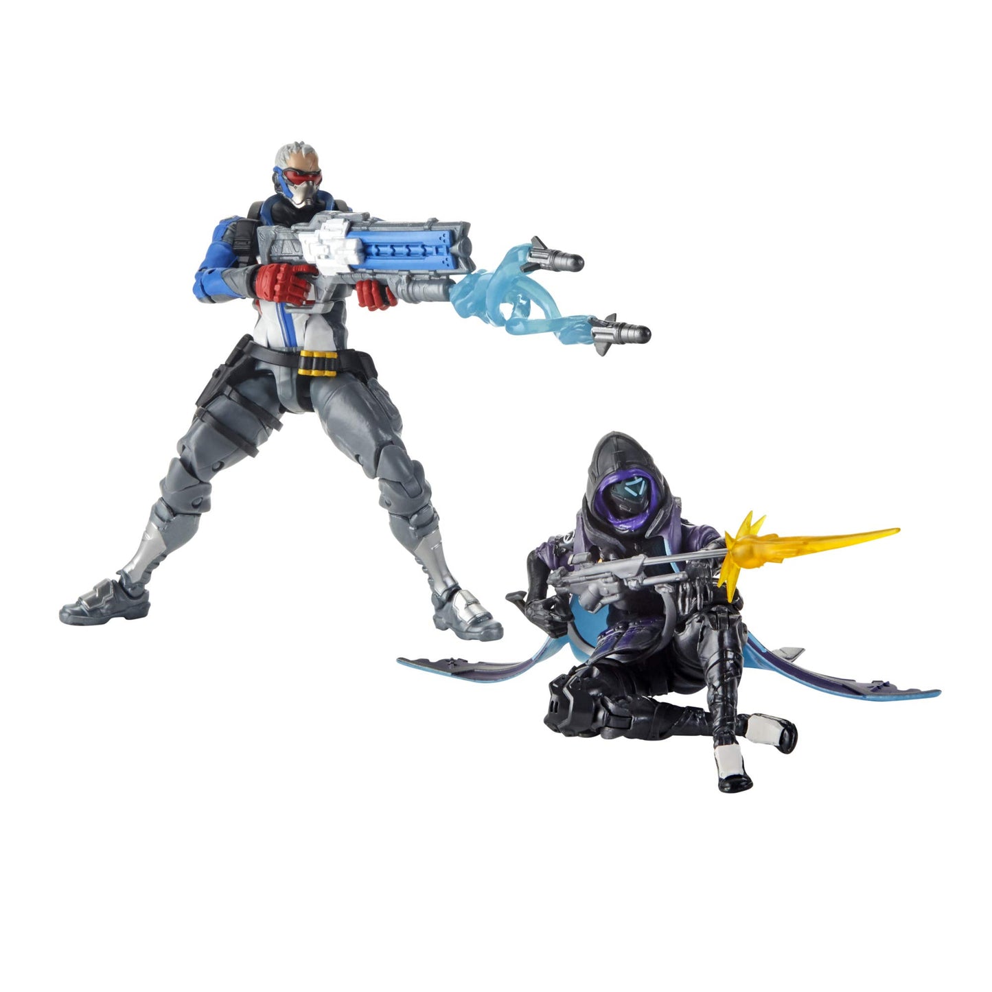 Transformers Overwatch Ultimates Series Soldier: 76 & Shrike (Ana) Skin Dual Pack 6" Collectible Action Figures