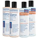 Scalp Psoriasis & Dandruff Shampoo and Conditioner by DermaSolve - Seborrheic Dermatitis Products - Naturally Heals Itchy Flakey Inflamed Skin