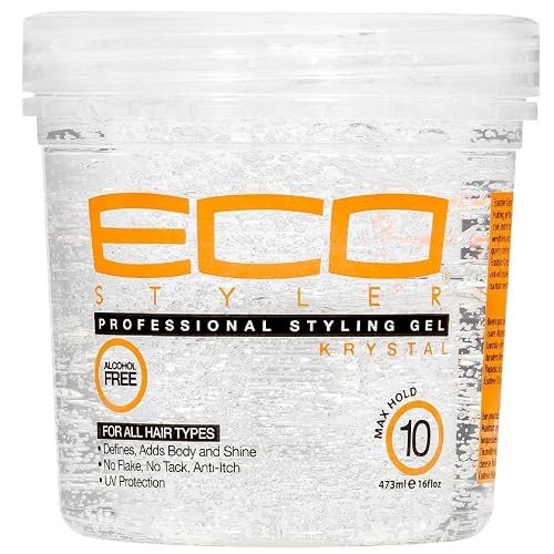 ECOCO EcoStyler Professional Styling Gel Krystal, 32 oz (Pack of 7)