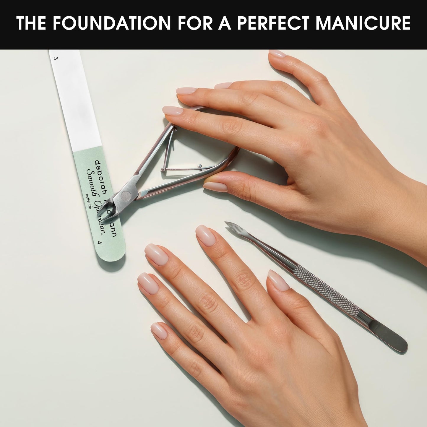 Deborah Lippmann Smooth Operator Nail Buffer File | 4-Way High Gloss Nail Buffer