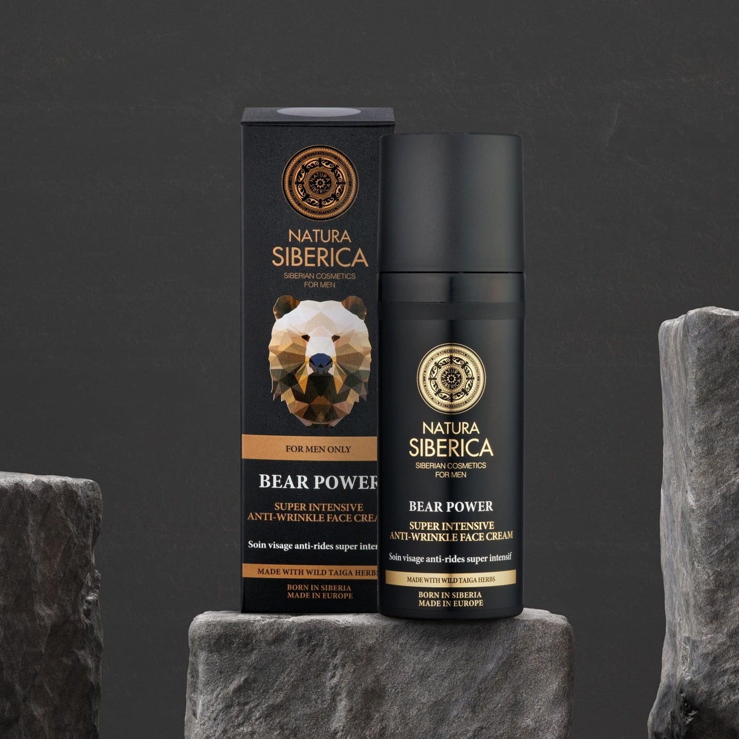 Natura Siberica For Men Only Bear Super Intensive Power Anti-Wrinkle Face Cream 50Ml