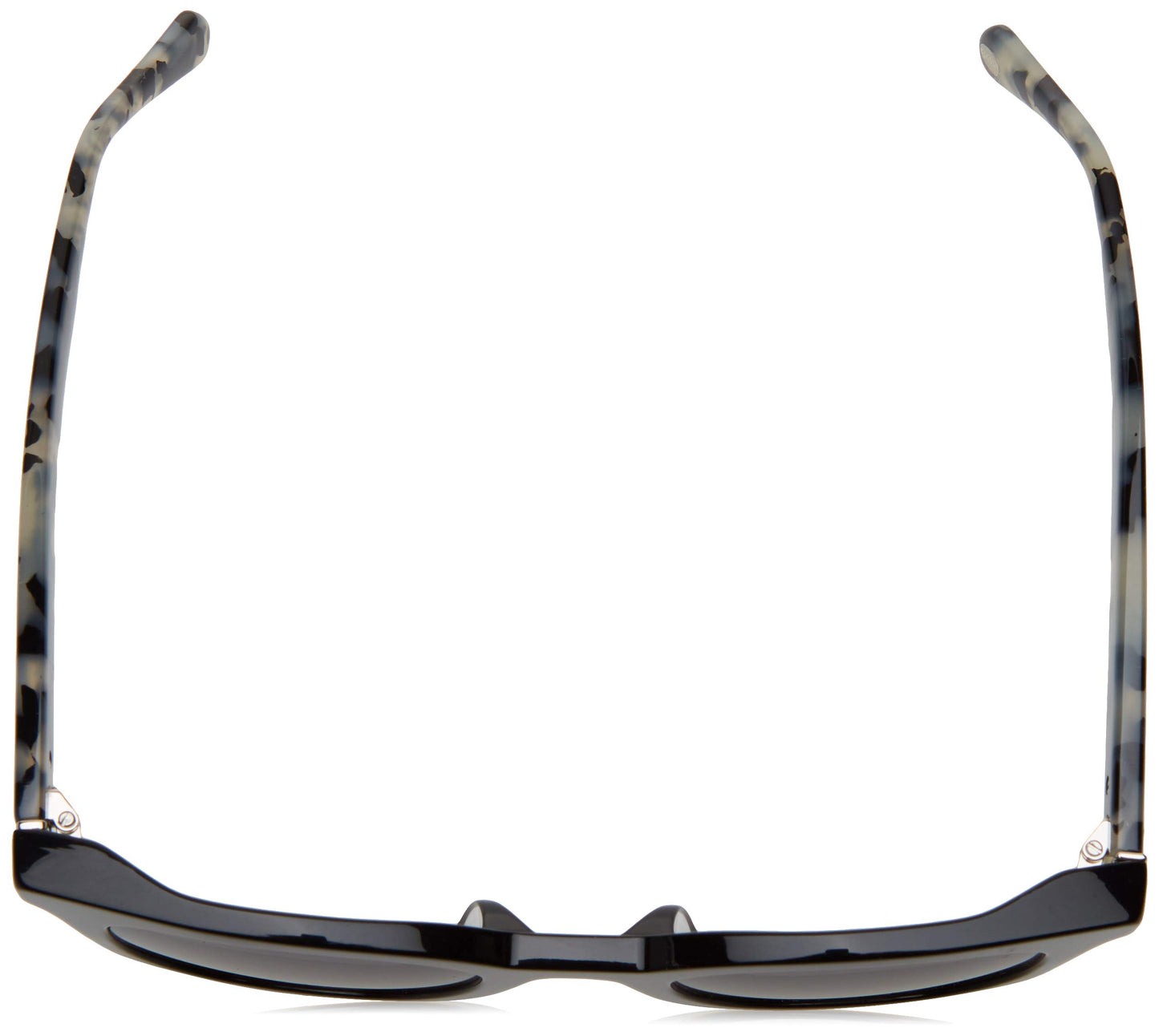 Fossil Women's Female Sunglass Style FOS 2097/S Oval, Black, 48mm, 23mm