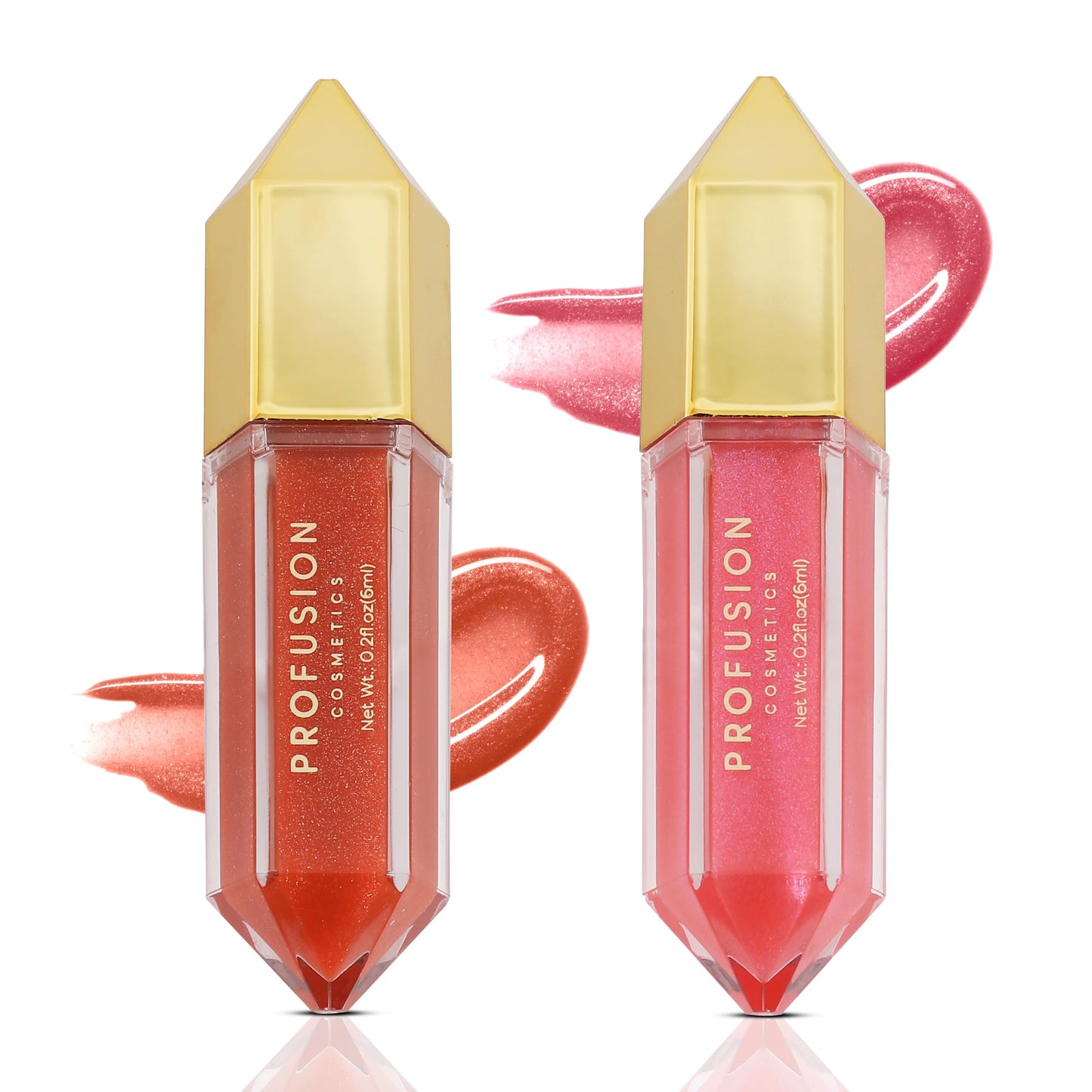 Profusion Cosmetics Bouquet Nourishing Lip Gloss Set - Enhances Natural Beauty with Smooth velvety Shimmery Finish, Lightweight & Hydrating Makeup