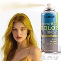 Blonde Hair Spray, Seaboll Temporary Hair Color Spray for Kids Women Men-4.06 oz-Safe Non Sticky Washable One Day Hair Dye Spray,Disposable