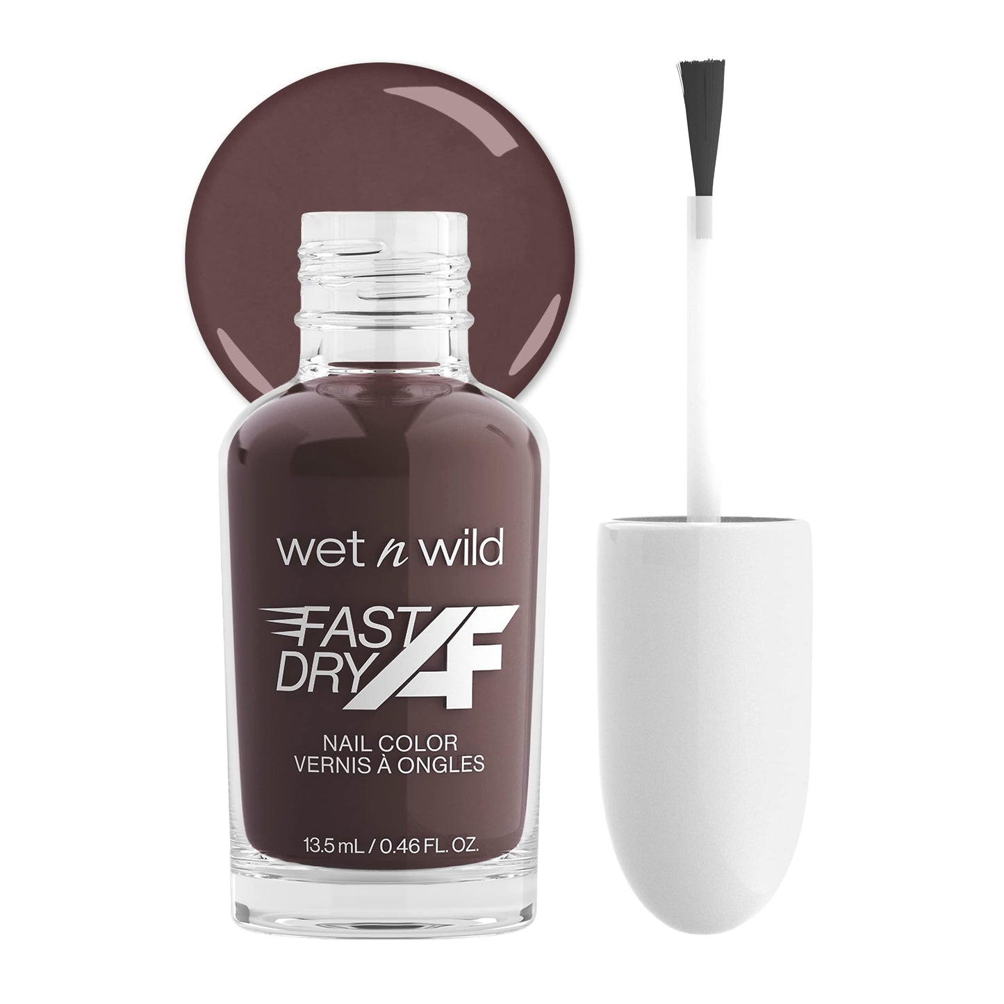 wet n wild Fast Dry AF Nail Polish, Quick 40 Second Dry Time, Long Lasting High-Shine - Get Stoned