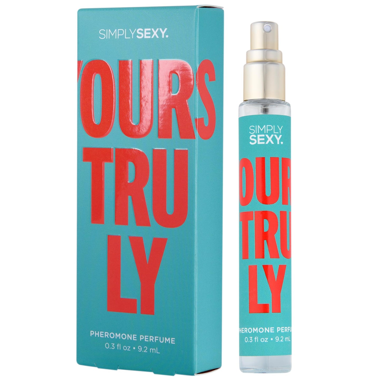 SIMPLY SEXY Affirmations Yours Truly Pheromone Perfume - Fruity Floral Fragrance with Notes of Natural Fresh Lemon, Sweet Bergamot, and Mandarin -