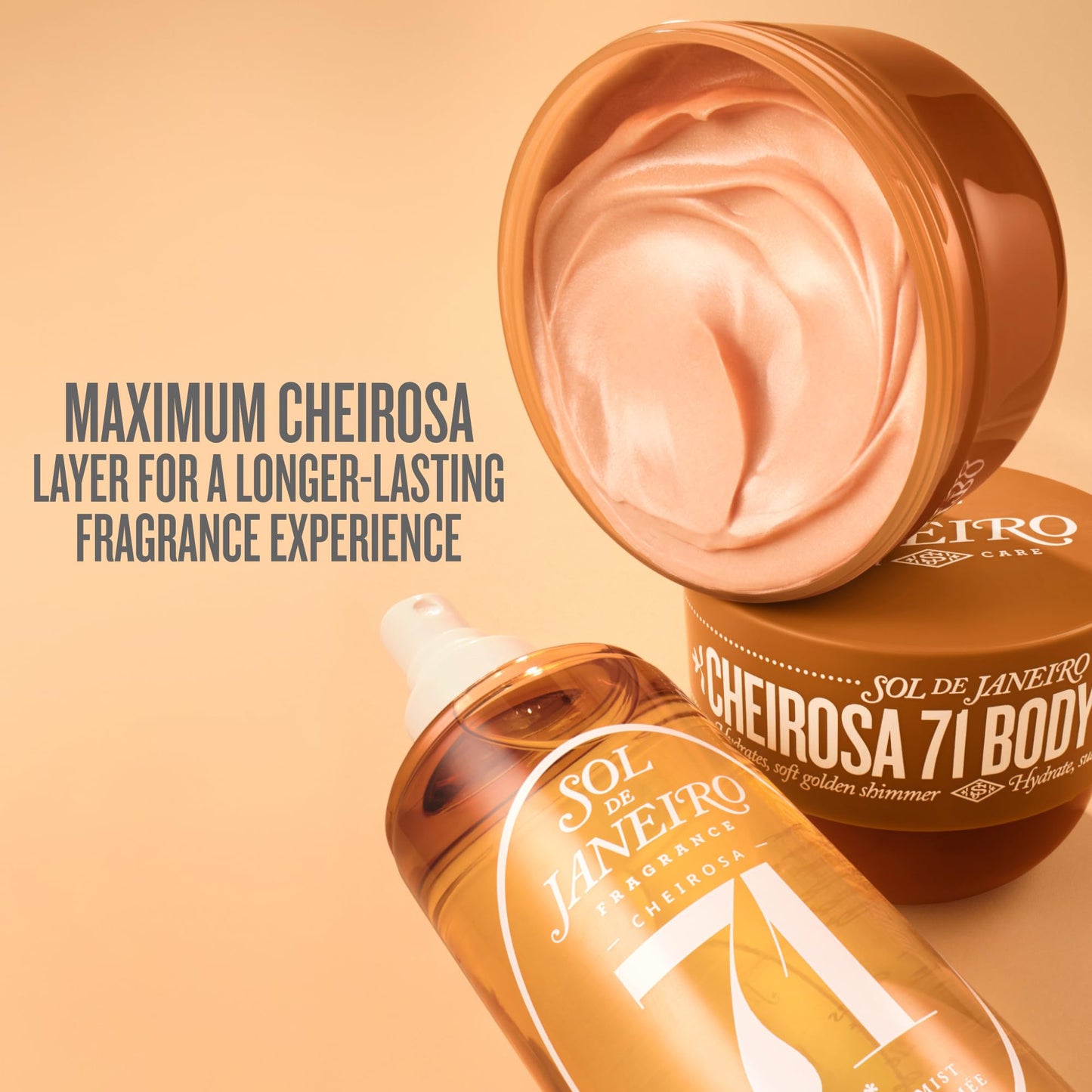 Sol de Janeiro Cheirosa 71 Hair & Body Fragrance Mist Travel Size 90mL/3.0 fl oz.