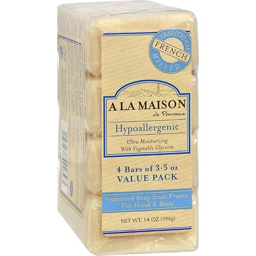 A La Maison Bar Soap 4 Count (H)