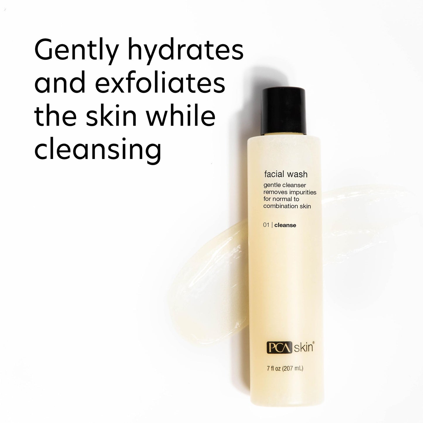 PCA SKIN Gentle Foaming Face Wash, Hydrating Facial Cleanser, Removes Makeup and Hydrates and Purifies Skin, Good for Sensitive, Combination, Normal