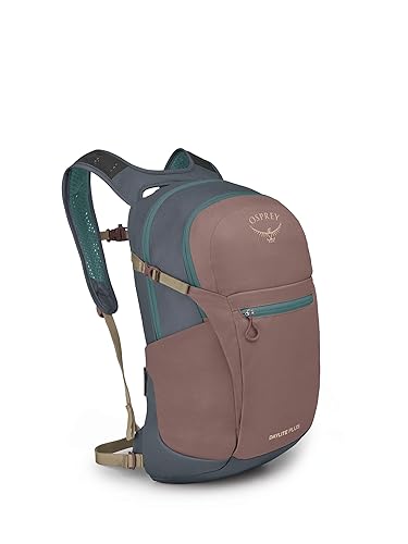 Osprey Daylite Plus Commuter Backpack - Lightweight, Everyday Pack with Laptop Sleeve and Water Bottle Pockets - Ideal for Work, School, and Travel with Versatile Storage Options, Magma Brown/Tungsten