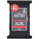 The Nobleman Mens Refreshing Face & Body Cleansing Wipes - Aloe Vera & Grapefruit Cleansing Cloths for Gym, Travel, Sweat Removal, Post Workout