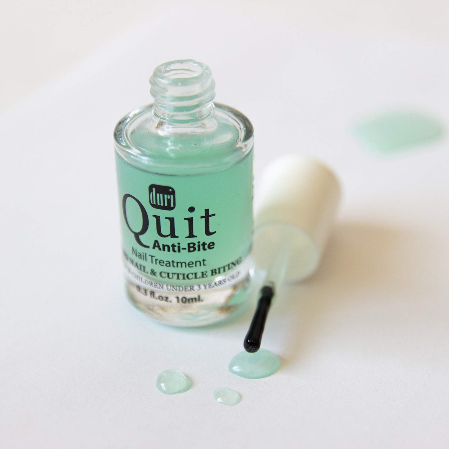 duri Quit Anti Bite, Stops Nail and Cuticle Biting and Sucking, Bitter Taste, Nail Care, for Ages 3+ (0.3 fl.oz. 10 ml.) Beauty & Personal Care duri