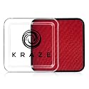 Kraze FX Square - Red Face Paint (50 gm), Professional Quality Body & Face Paint, Hypoallergenic, Vegan, Safe & Non-Toxic, Ideal for Halloween, Party