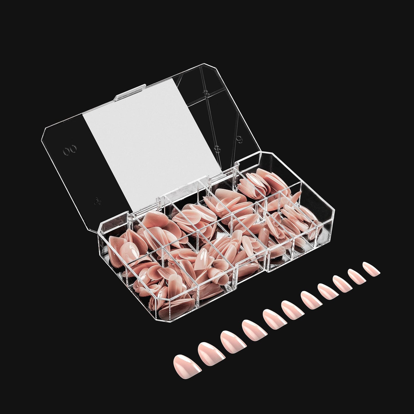 Apres Neutrals Gel-X Maisie Box Of Press On Nails, 11 Sizes 00-9, Soft Gel Nail Tip Box (150pcs) (Natural Round Short, 150pcs) Beauty & Personal Care APRÉS