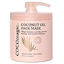 Cocomagic Coconut Oil Hair Mask - Repairs Damage, Prevents Frizz, Restores & Adds Shine | Protein Rich & Extra Hydrating | Paraben Free, Cruelty