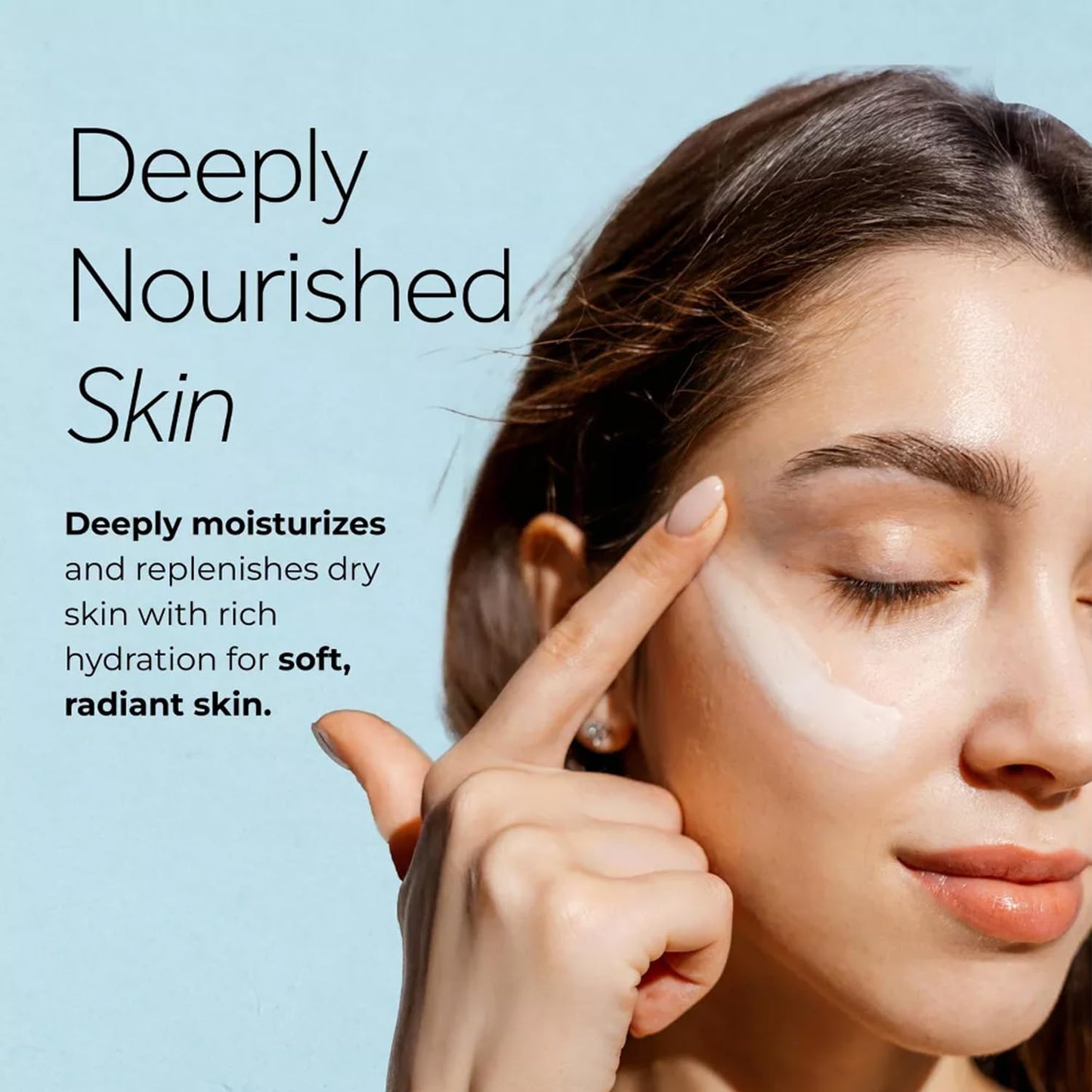 Pond’s Dry Cream Facial Moisturizer 2-Pack - Non-Comedogenic, Hypoallergenic, Dermatologist-Tested Face Cream for Women, 6.5 Oz Ea