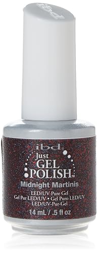IBD Just Gel Soak Off Purple Nail Polish, Midnight Martinis Beauty & Personal Care IBD