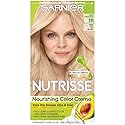 Garnier Nutrisse Level 3 Permanent Hair Creme, Extra, Light Ash Blonde 111 (White Chocolate)