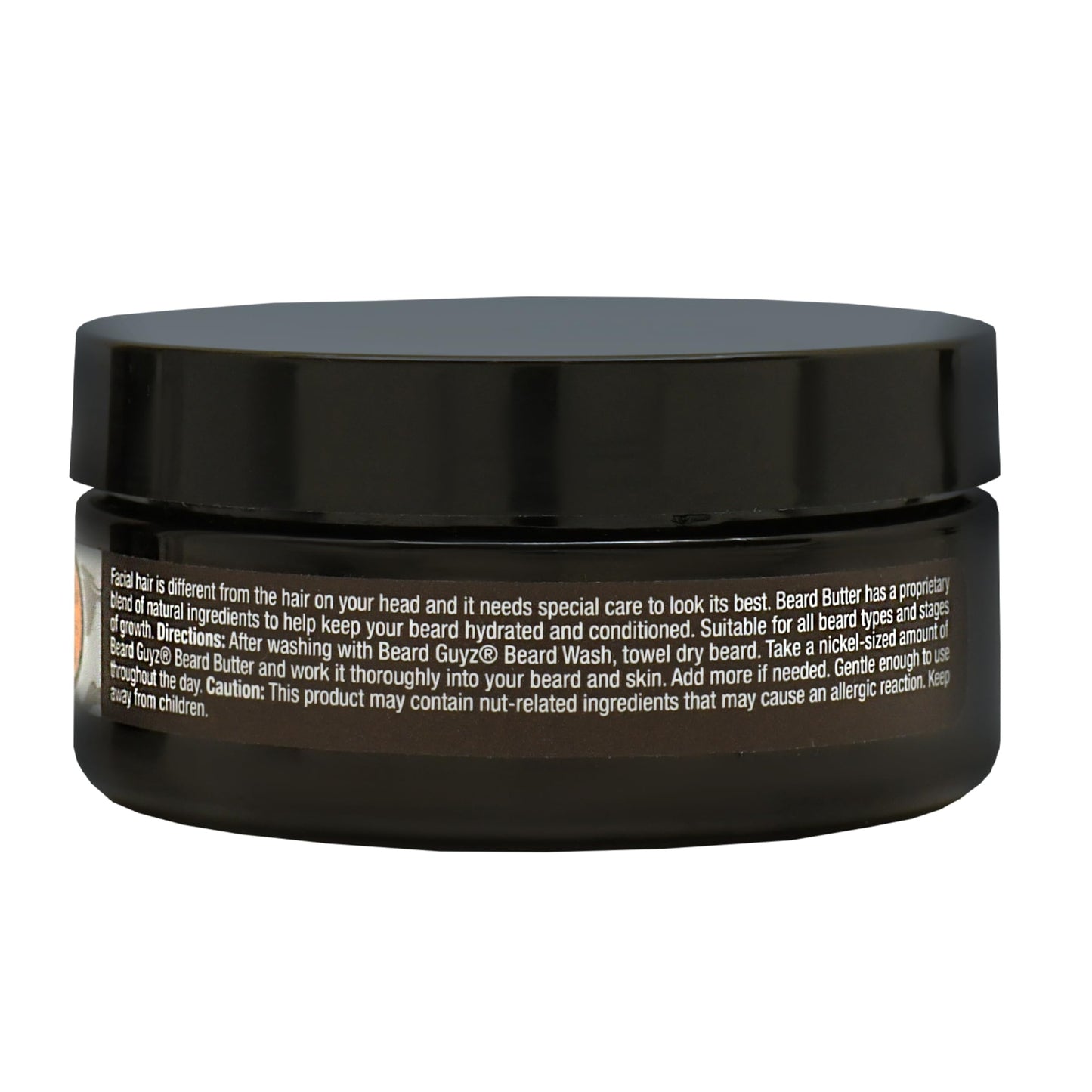 Beard Guyz Beard Butter - Moisturizing Beard Leave-In Conditioner and Softener for Men, Tames Frizz, Softens and Hydrates Facial Hair - 3 oz