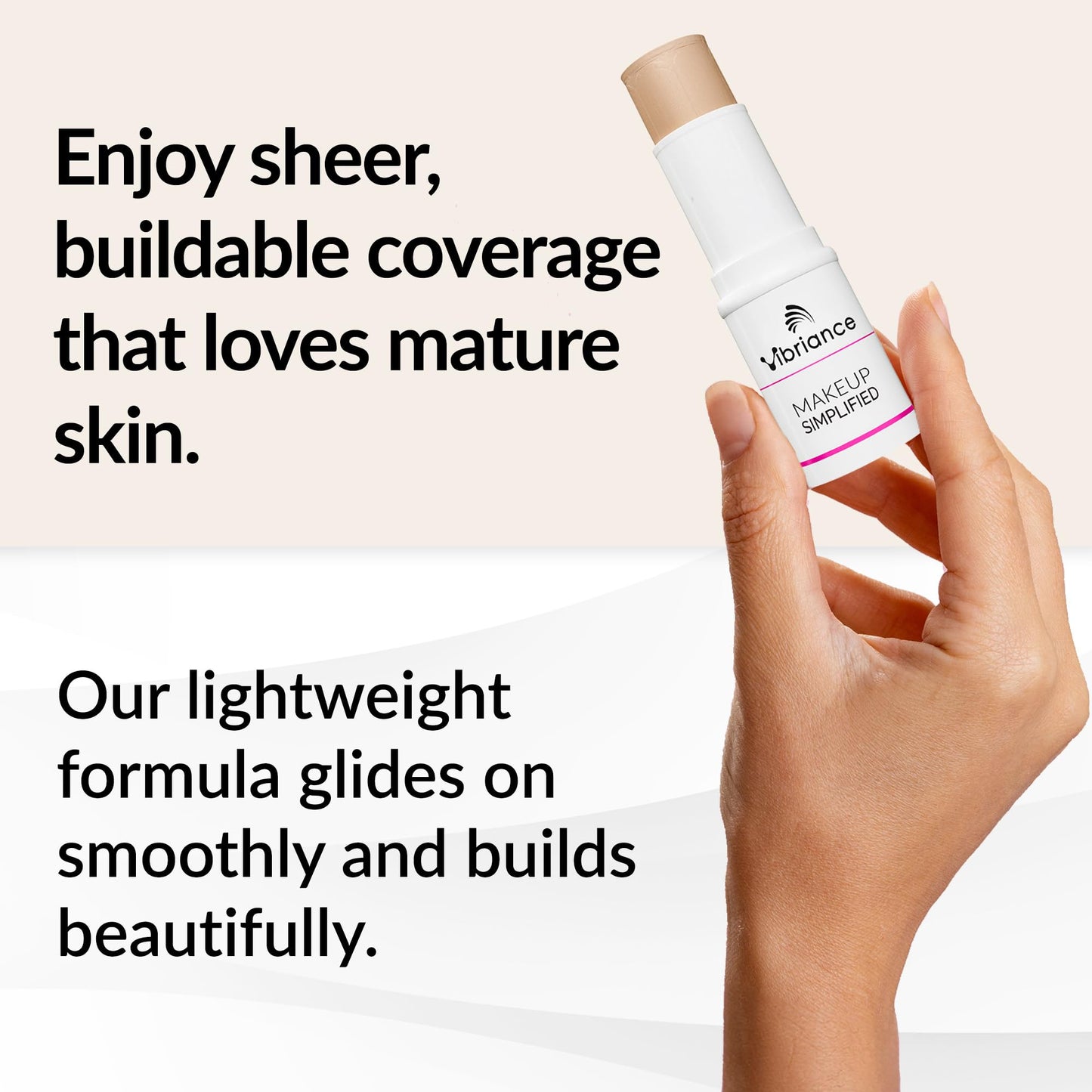 Vibriance Complexion Sticks, Foundation for Mature Skin - Natural Beige Beauty and Personal Care Vibriance