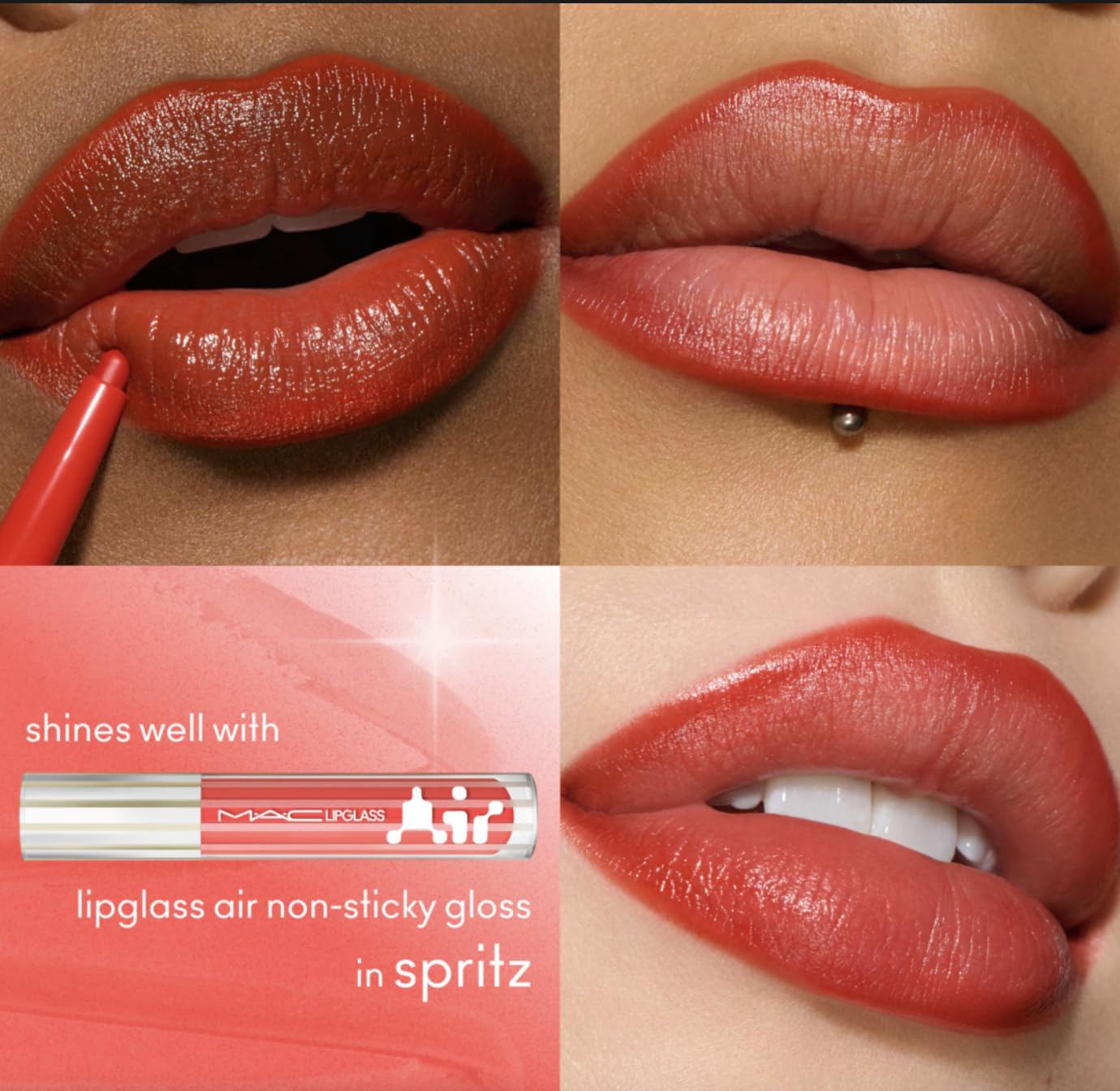 MAC Lipglazer Glossy Liner Lady Danger