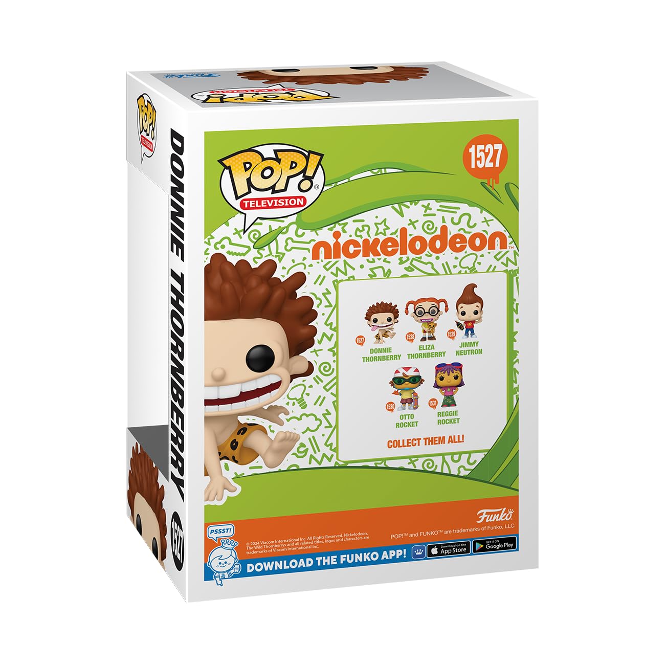 Funko POP! TV: Nick Rewind - Donnie Thornberry - Nickelodeon Slime - Collectable Vinyl Figure - Gift Idea - Official Merchandise - for Kids & Adults…