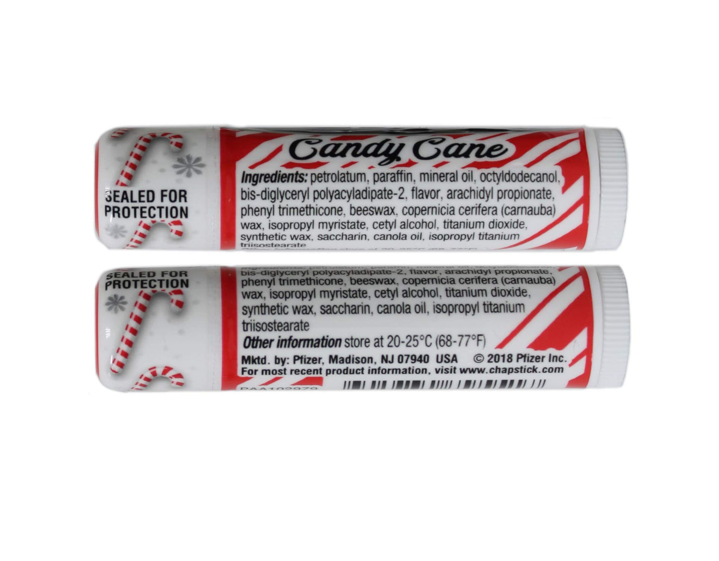 ChapStick Candy Cane, 0.15oz (Pack of 3)