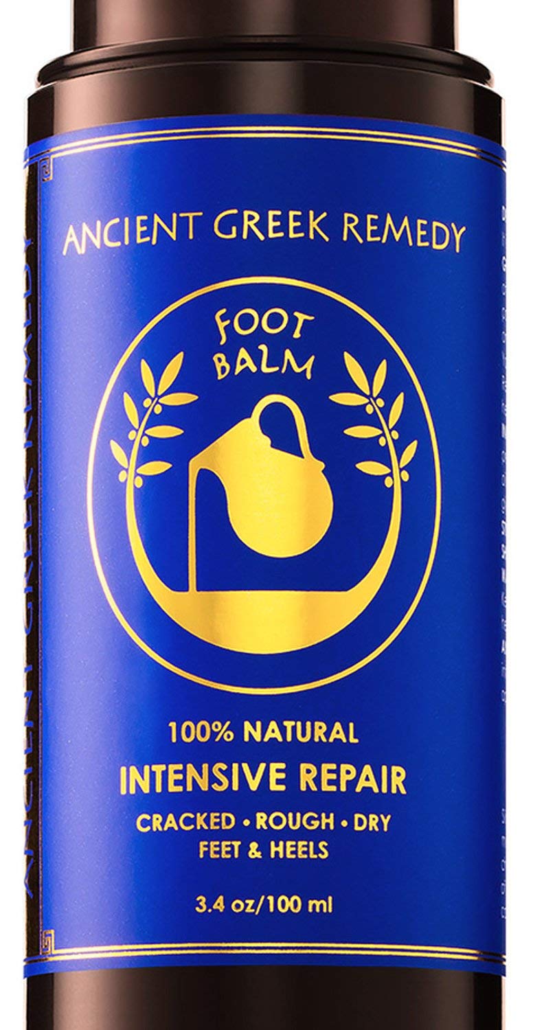 Dry Cracked Heels Repair | Organic Foot Cream for Dry Feet & Callus with Jojoba, Lavender, Almond, Olive & Vitamin E Oil | Natural Foot Balm