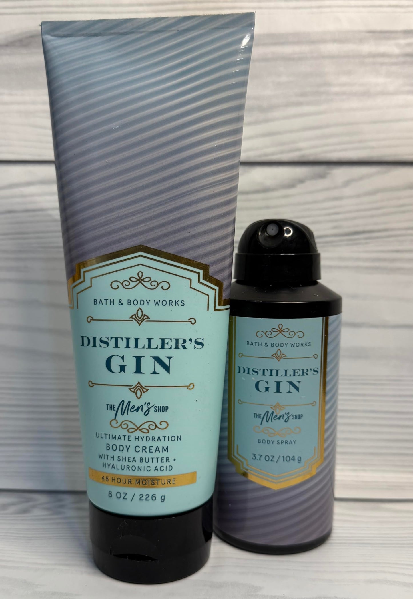 Bath & Body Works Distiller's Gin Body Cream and Spray 2 Piece Set
