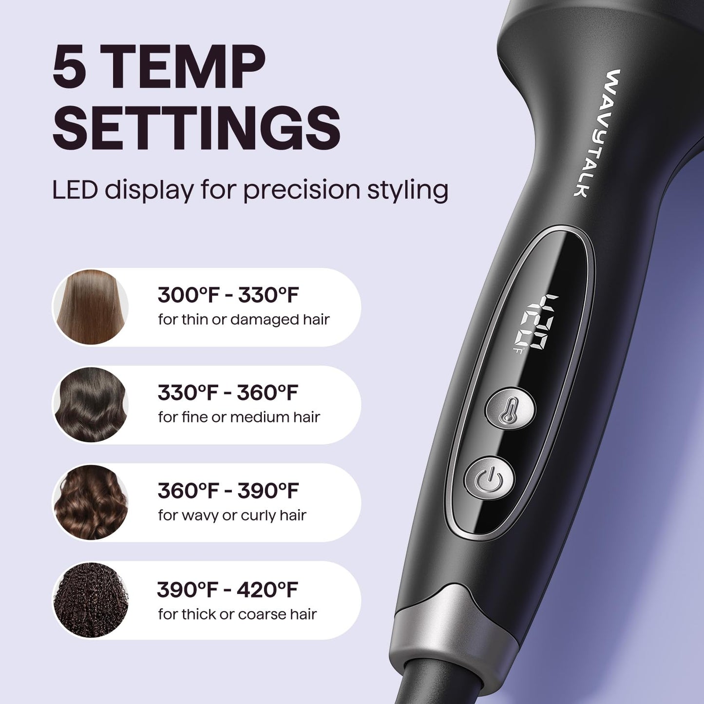 Wavytalk Thermal Brush Blowout Boost Grande 1.77? Big Bouncy Blowout Waves Beauty and Personal Care wavytalk