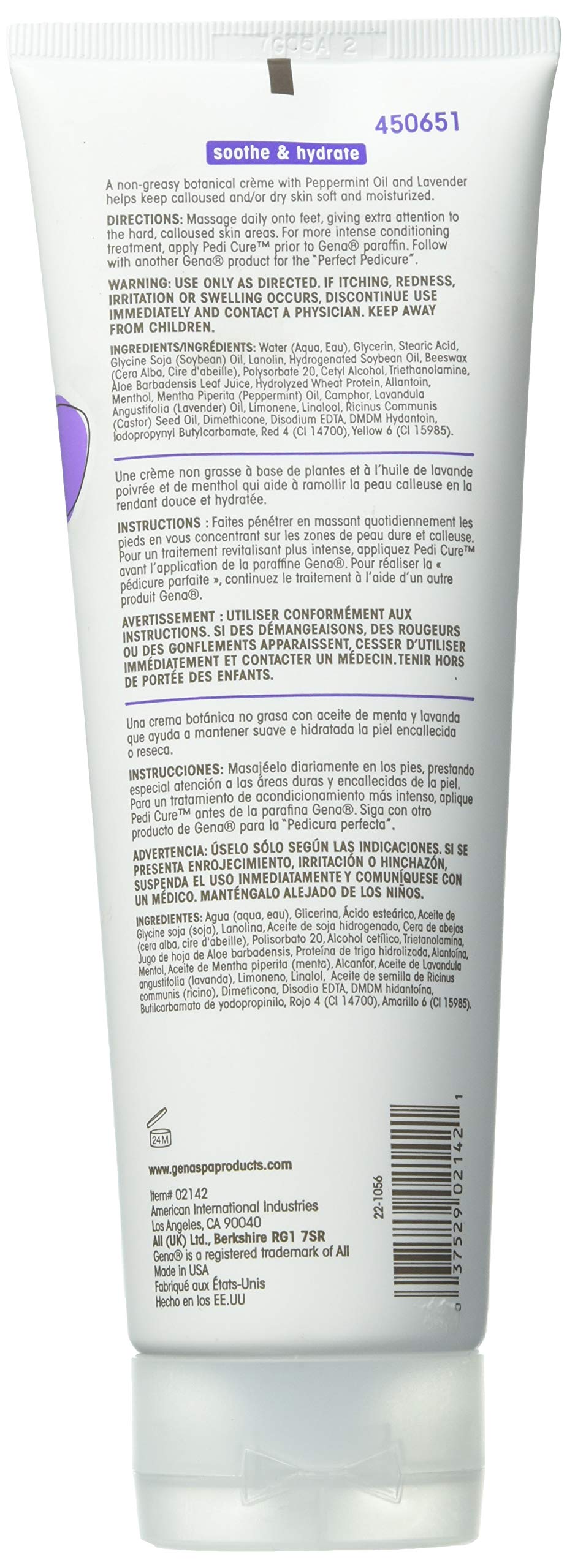 Gena Pedi Cure Foot Treatment Crème