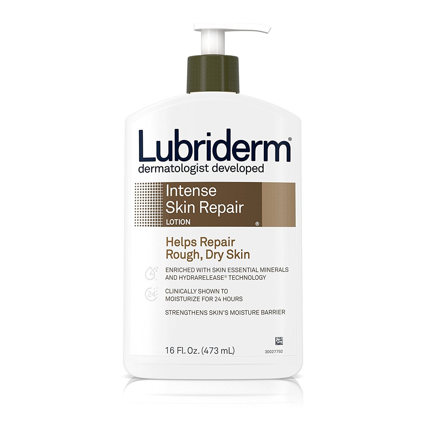 Lubriderm Intense Dry Skin Repair Lotion for Relief of Rough, Dry Skin, Fast Absorbing, 16 fl. Oz (Pack of 6)
