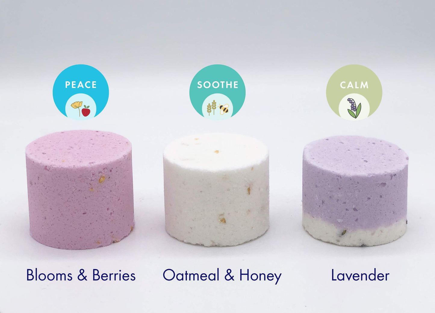 Refugee Bath Co. Variety Pack Bath Bombs 3.0 oz. Each Cocoa Butter Support Refugee Employment in USA(Variety 15 Pack: Serenity)