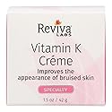 Reviva Labs Vitamin K Cream, For All Skin Types, 2-Ounce, Packaging May Vary
