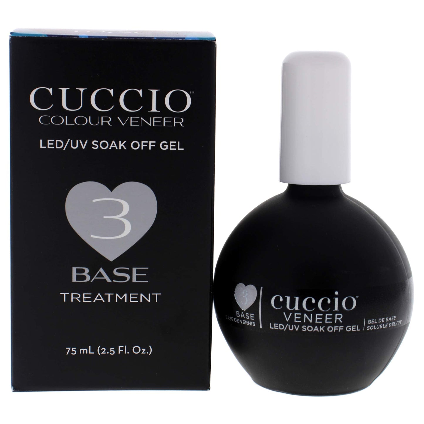 Cuccio Colour Veneer Base Treatment - 3 2.5 Oz Beauty & Personal Care Cuccio