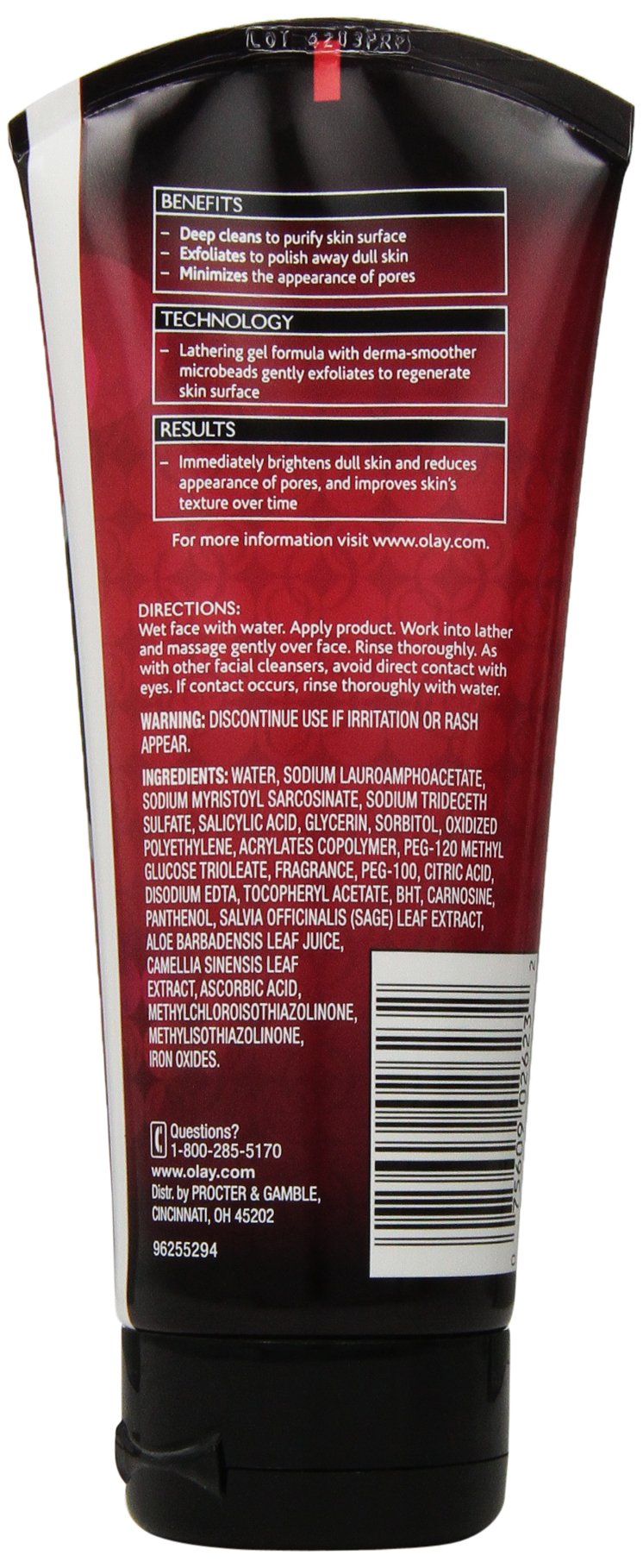 Olay Regenerist Detoxifying Pore Scrub 6.5 Fl Oz