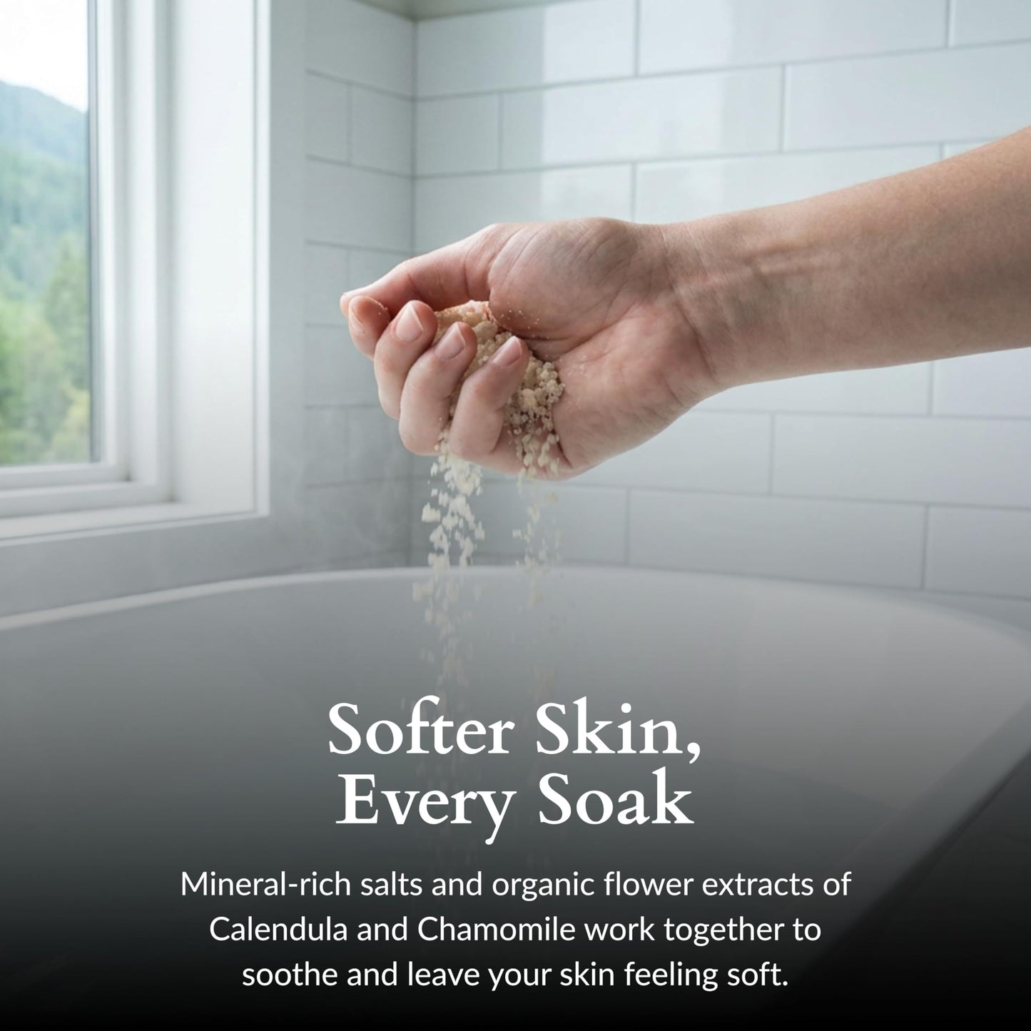 Stress Relief Therapeutic Mineral Bath Salt- 16 oz. Beauty and Personal Care Plantlife