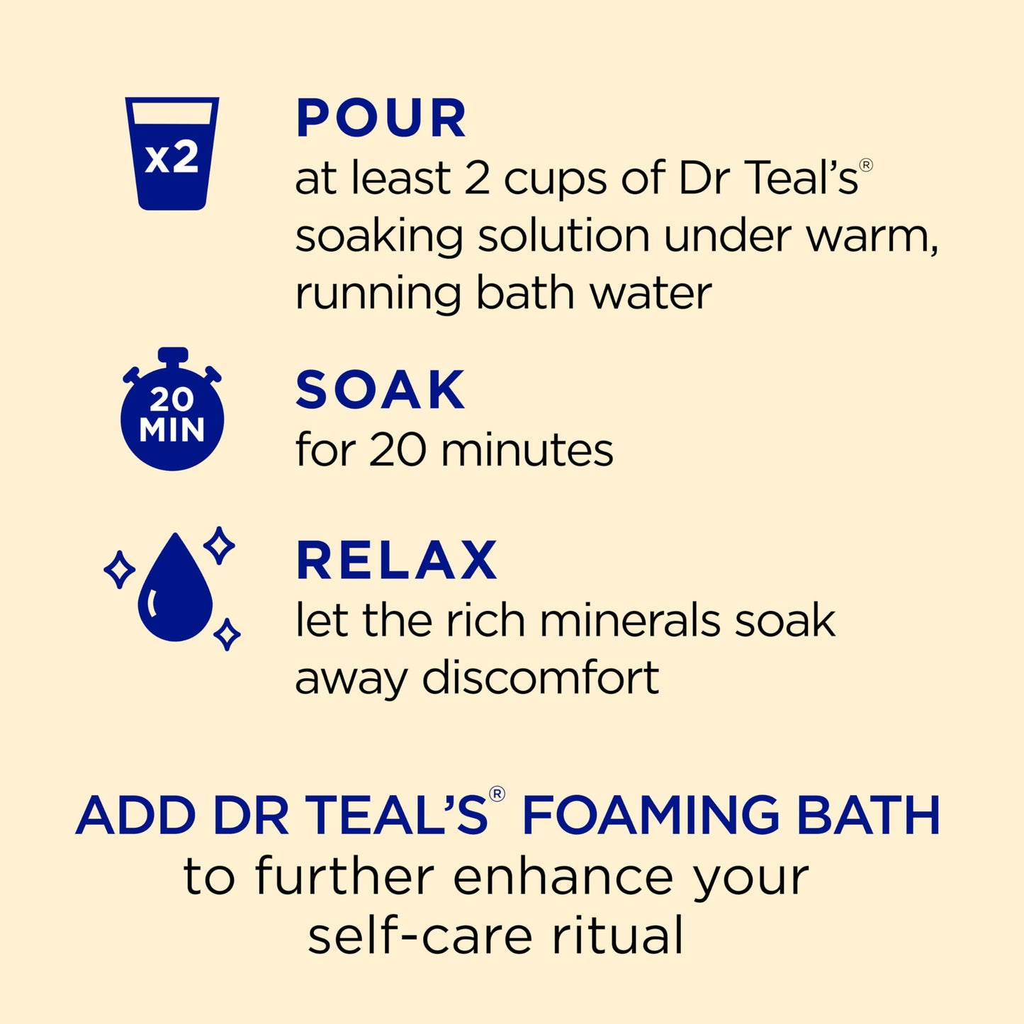 Dr Teal's Epsom Salt Soaking Solution, Chamomile, 48 Oz Beauty and Personal Care Dr Teal's